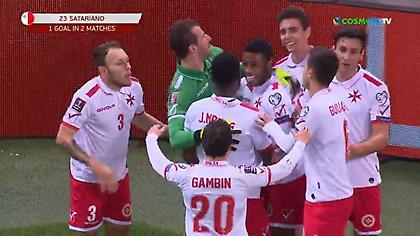 Σλοβακία-Μάλτα: 0-2 με τον Σαταριάνο (video)