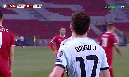 Σερβία-Πορτογαλία: «Χτύπησε» ξανά με κεφαλιά ο Ζότα! (video)