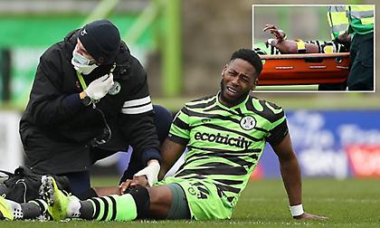 Σοκαριστικός τραυματισμός παίκτη στην League 2 (video)