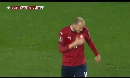 Χαστούκισε τον εαυτό του μετά από δοκάρι ο Κρμέντσικ! (video)