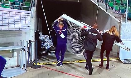 Ελβετία-Λιθουανία: Άλλαξαν ολόκληρο το τέρμα πριν την έναρξη! (video)