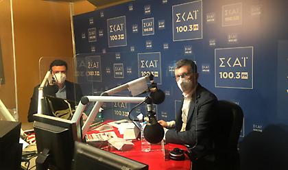 Κικίλιας σε ΣΚΑΪ 100,3: Τα νοσοκομεία δέχονται πίεση- 1,5 εκατ. εμβολιασμοί εντός Απριλίου