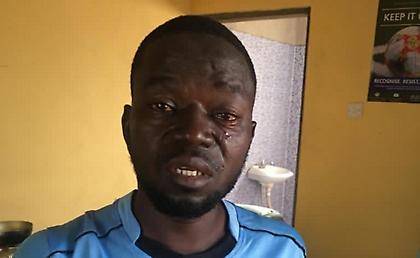 Άγριος ξυλοδαρμός διαιτητών στην Γκάνα (pics)