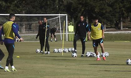 Εθνική Ελλάδας: Η προπόνηση ενόψει Γεωργίας (video)