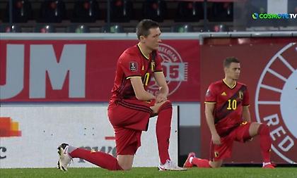 Βέλγιο-Λευκορωσία: Δεν γονάτισαν για το Black Lives Matter οι φιλοξενούμενοι! (video)