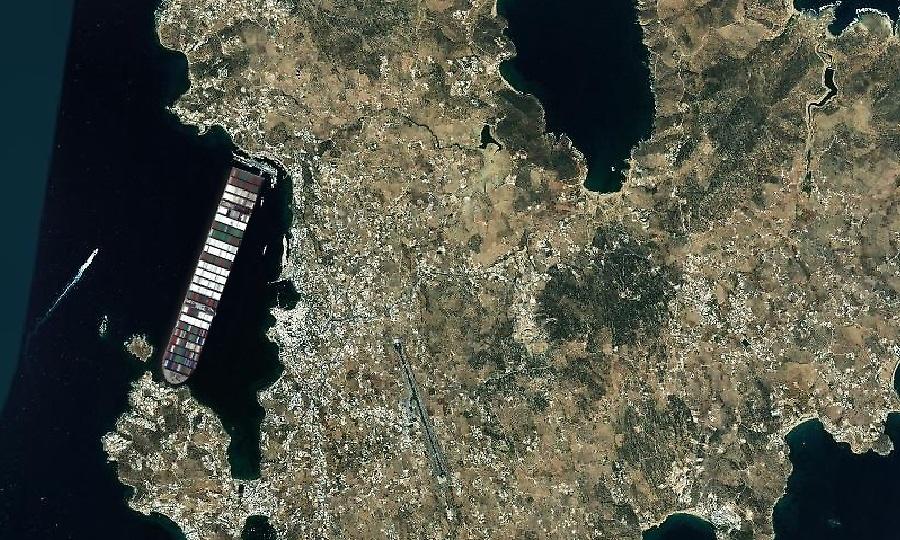 Βγήκε παιχνίδι στο οποίο μπορείς να τοποθετήσεις το πλοίο Evergreen όπου θέλεις