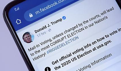Facebook: Νέο «μπλοκ» σε βίντεο με συνέντευξη του Τραμπ