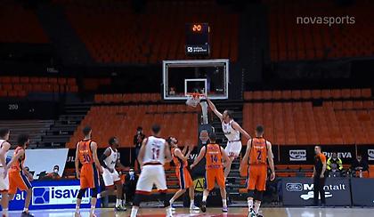 Βαλένθια-Ολυμπιακός: Το ερυθρόλευκο ξέσπασμα (video)