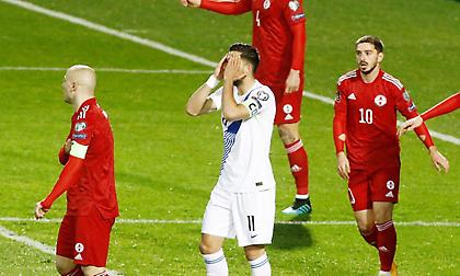 Πετσόκοψε τις ελπίδες της Εθνικής η Γεωργία