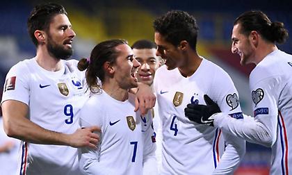 Ο Γκριεζμάν «ξελάσπωσε» τη Γαλλία στο Σαράγιεβο