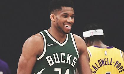 Οι καλύτερες στιγμές του Γιάννη κόντρα στους Λέικερς (video)