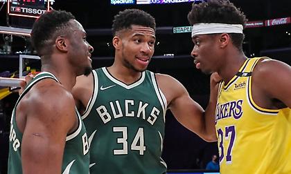 Έγραψαν ιστορία οι Αντετοκούνμπο: Μόλις η 2η τριάδα αδερφών που συναντιέται σε ένα ματς του NBA!