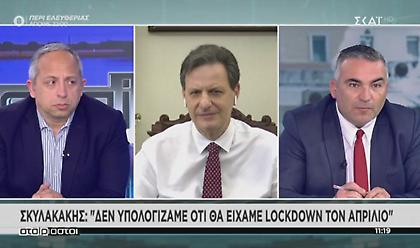 Σκυλακάκης σε ΣΚΑΪ: Όσο υπάρχουν μέτρα περιορισμού τόσο θα στηρίζονται οι επιχειρήσεις