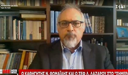 Θωμαΐδης-ΣΚΑΪ: Αρκετά υψηλά επίπεδα του ιικού φορτίου στα λύματα