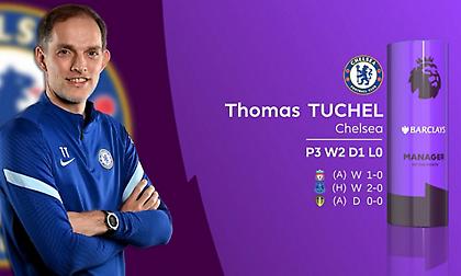 Προπονητής του μήνα στην Premier League ο Τούχελ