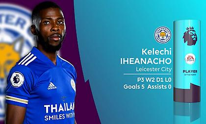 Παίκτης του μήνα στην Premier League ο Ιεανάτσο