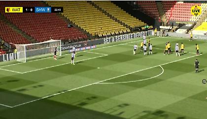 Απέτυχε παταγωδώς η κομπίνα σε κόρνερ που προσπάθησε να κάνει η Γουότφορντ! (video)