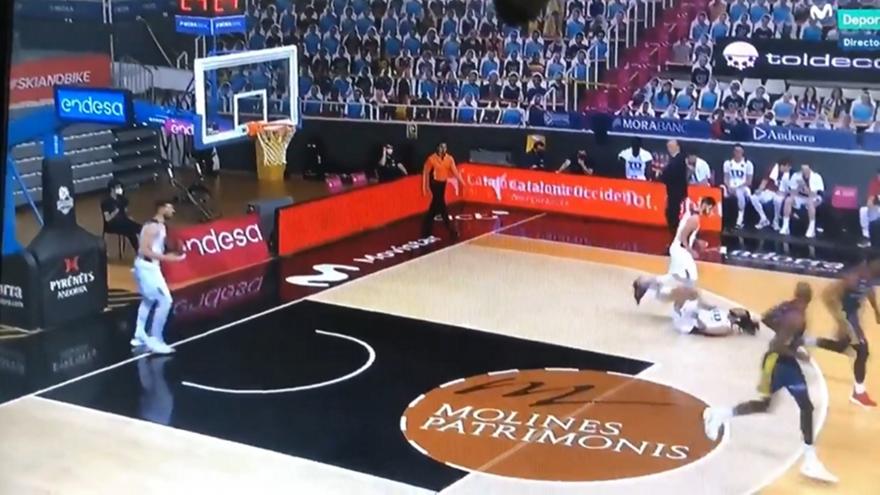 Ανδόρα-Μπασκόνια: Αποχώρησε τραυματίας ο Χένρι (video)