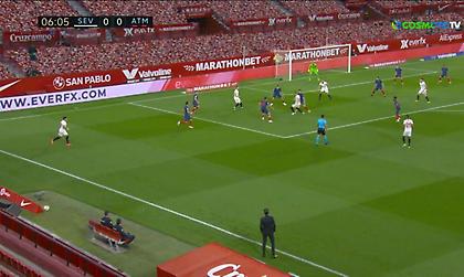 Τα highlights της νίκης της Σεβίλλης ενάντια στην Ατλέτικο