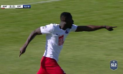 Διαγόρας-Εργοτέλης: Σούπερ συνεργασία των γηπεδούχων και 1-1 από τον Κονέ (video)