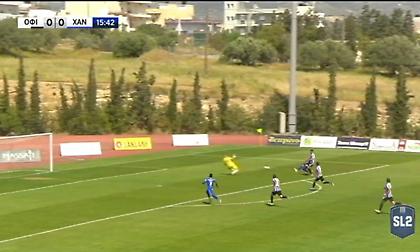Ωραίο πλασέ του Νίκολιτς στην κόντρα επίθεση για το 0-1 των Χανίων (video)