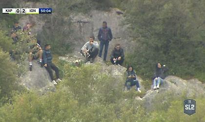 Άρτα: Ανέβηκαν στο βουνό για να δουν το Καραϊσκάκης-Ιωνικός (video)