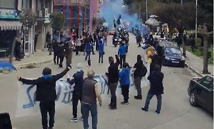 ΠΑΣ Γιάννινα: Στους δρόμους όλοι οι οπαδοί (video)