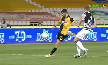 «Στοπ» του Πασχαλάκη στο διαγώνιο σουτ του Ολιβέιρα (video)