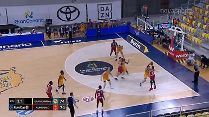 Το buzzer-beater του Γκρέι που έστειλε τη Μονακό στον τελικό του Eurocup (video)