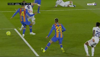 «Αλητεία» Μπενζεμά για το 1-0 της Ρεάλ με Μπαρτσελόνα! (video)