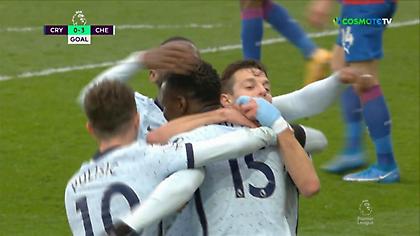 Του... κεφαλιού του ο Ζουμά, 3-0 στο μισάωρο η Τσέλσι (video)