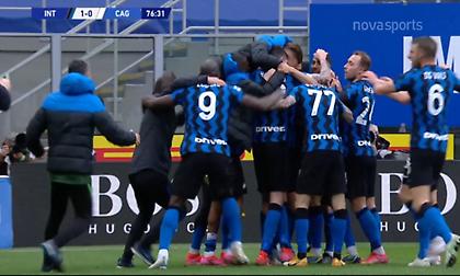 Τα highlights από τη νίκη της Ίντερ επί της Κάλιαρι