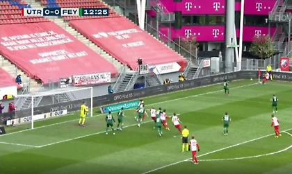 Ουτρέχτη-Φέγενορντ: 1-1 με... δύο αυτογκόλ! (video)