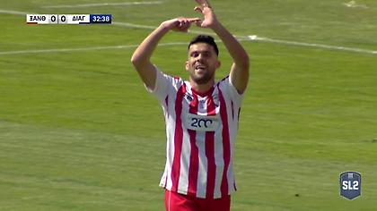 Φοβερή αντεπίθεση για το 1-0 της Ξάνθης (video)