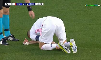 Ο Μίλνερ πάτησε άσχημα τον Μπενζεμά μόλις στο 1' (video)