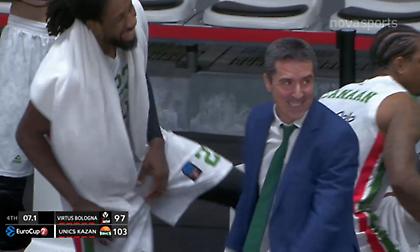 Οι πανηγυρισμοί του Δημήτρη Πρίφτη για την πρόκριση της Ούνιξ! (video)