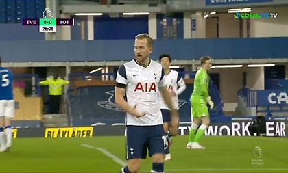 Άνοιξε το σκορ ο Κέιν, άμεση απάντηση από τον Σίγκουρντσον (video)