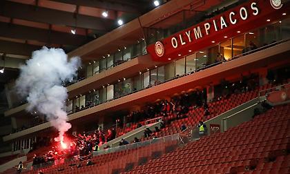 Δύο αγωνιστικές και πρόστιμο στον Ολυμπιακό για τα επεισόδια με τον Παναθηναϊκό
