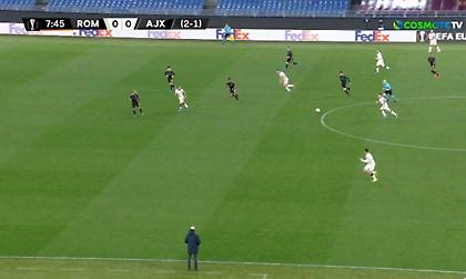 Τα highlights της ισοπαλίας της Ρόμα με τον Άγιαξ