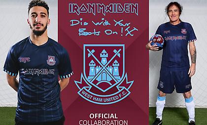 Up the irons: Έρχεται η νέα φανέλα της Γουέστ Χαμ σε συνεργασία με τους Iron Maiden! (pics)