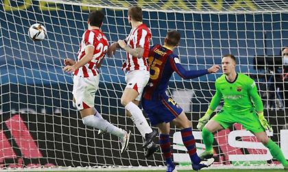 Οι ενδεκάδες του τελικού Κυπέλλου ανάμεσα σε Μπιλμπάο και Μπαρτσελόνα