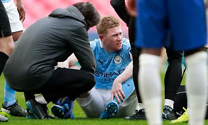 Γκουαρντιόλα: «Δεν μοιάζει καλός ο τραυματισμός του Ντε Μπρόινε»