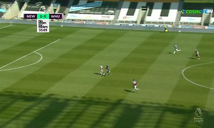 Τα highlights του Νιούκαστλ-Γουέστ Χαμ