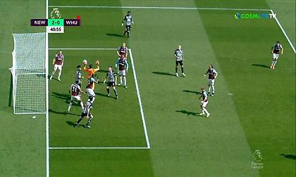 Νιούκαστλ-Γουέστ Χαμ: Σοκάρουν τα «σφυριά» οι «καρακάξες», 2-0 στο ημίχρονο! (video)