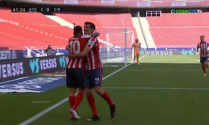 Με δύο γκολ του Κορέα σε τρία λεπτά στο πρώτο μέρος η Ατλέτικο «καθαρίζει» την Έιμπαρ (video)