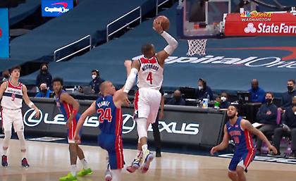 ΝΒΑ Top 10: Απίθανες φάσεις από Γουέστμπρουκ και Κάρι