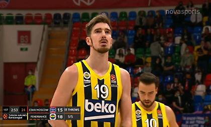 Ηγετική εμφάνιση Ντε Κολό με 14 πόντους στην πρώτη περίοδο κόντρα στην ΤΣΣΚΑ! (video)