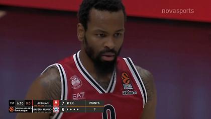 Καταιγιστική Αρμάνι στο πρώτο δεκάλεπτο, έτρεξε σερί 20-0 (video)