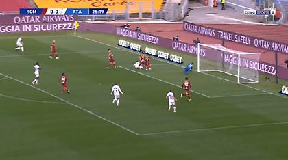 «Κάρφωσε» την Ρόμα ο Μαλινόφσκι (video)