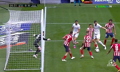 «Άγγιξε» το γκολ κόντρα στην Ατλέτικο ο Σιόβας (video)